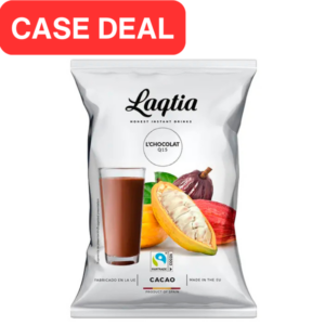 Laqtia Cocoa Premium Vending Hot Chocolate 14% - 10 x 1kg Case