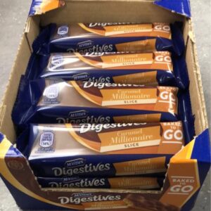MCVITIES DIGESTIVES CARAMEL SLICE 51.5g x 12