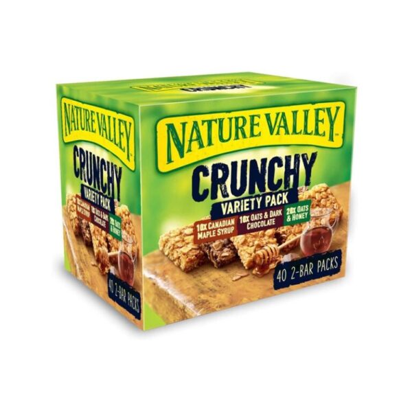 NATURE VALLEY CRUNCHY BARS - 42g X 40