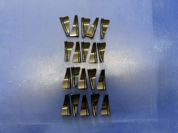 Black vending right ejector to push product and reduce chance of product getting stuck