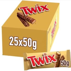 TWIX 50g x 25