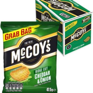 MCCOY’S CHEDDAR & ONION 45g x 36
