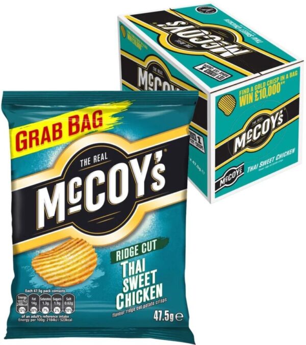 MCCOY’S THAI SWEET CHICKEN 45g X 36